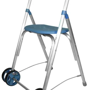 Forta Kamaleon ultralight folding walker with seat for hire in Tenerife